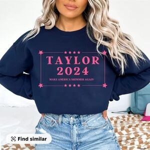 Taylor 2024 Navy Blue Sweatshirt